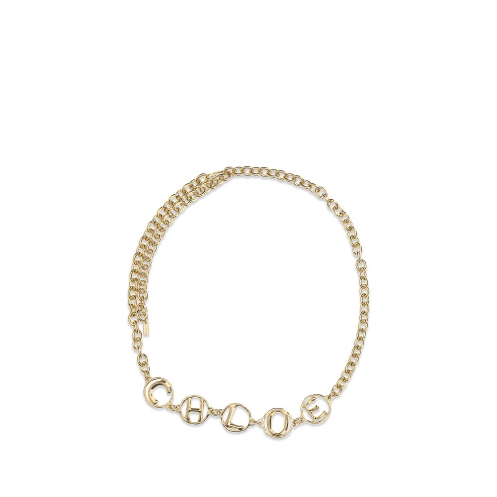 Black Brass High-Waist Belt Chloé