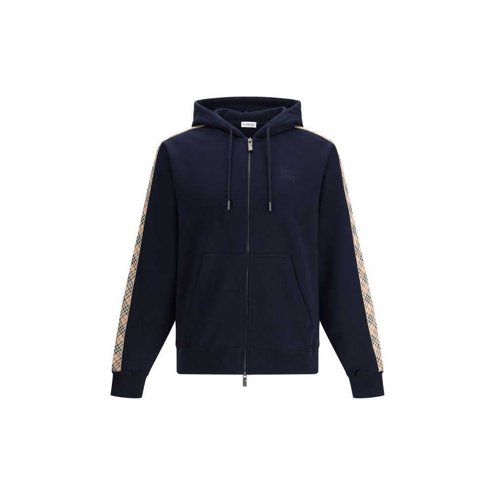 Blue Cotton Sweatshirt Burberry