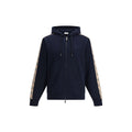 Blue Cotton Sweatshirt Burberry