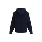 Blue Cotton Sweatshirt Burberry