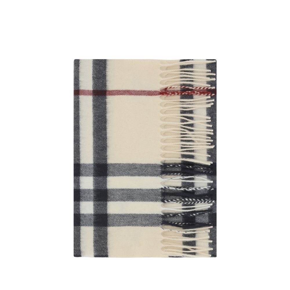 Beige Cashmere Scarf Burberry