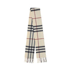 Beige Cashmere Scarf Burberry