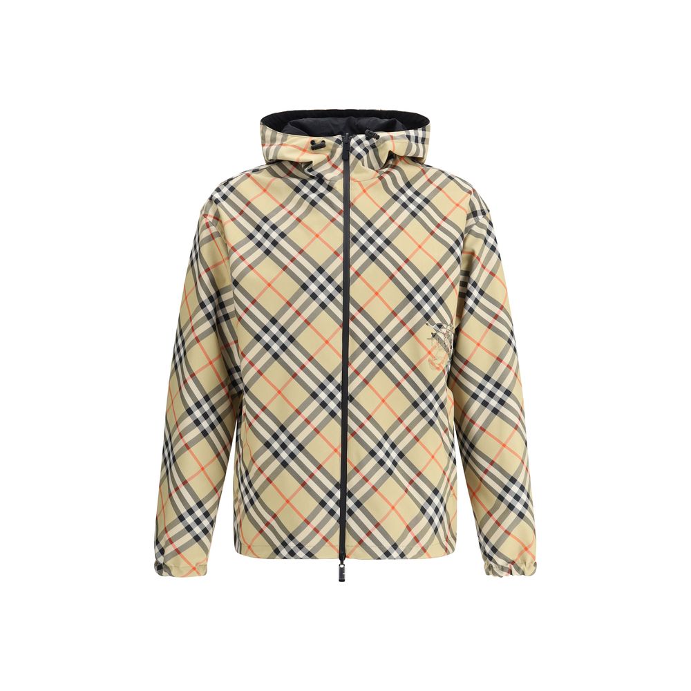 Multicolor Polyester Shell Jacket Burberry