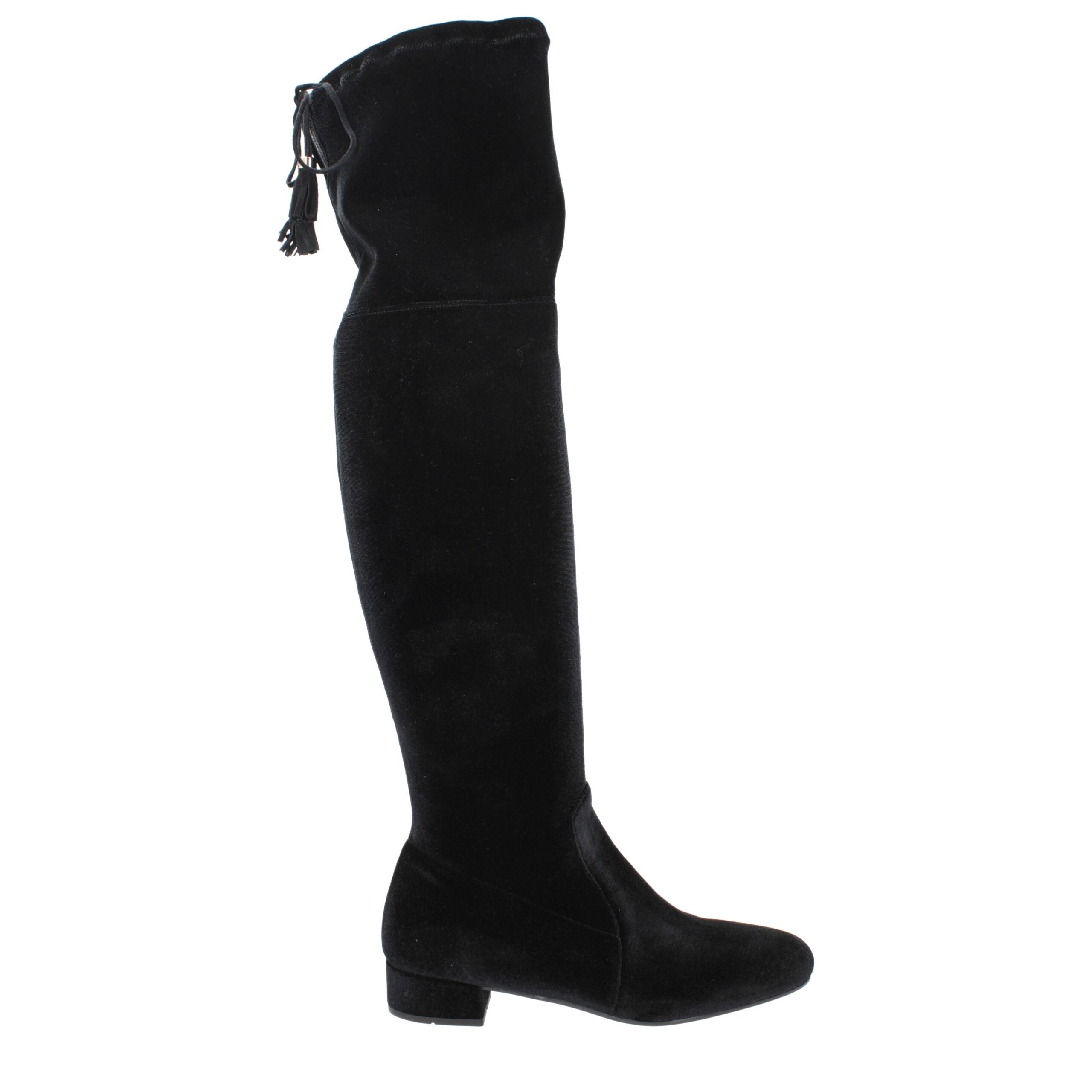 Black Velvet Over The Knee Prada