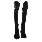 Black Velvet Over The Knee Prada