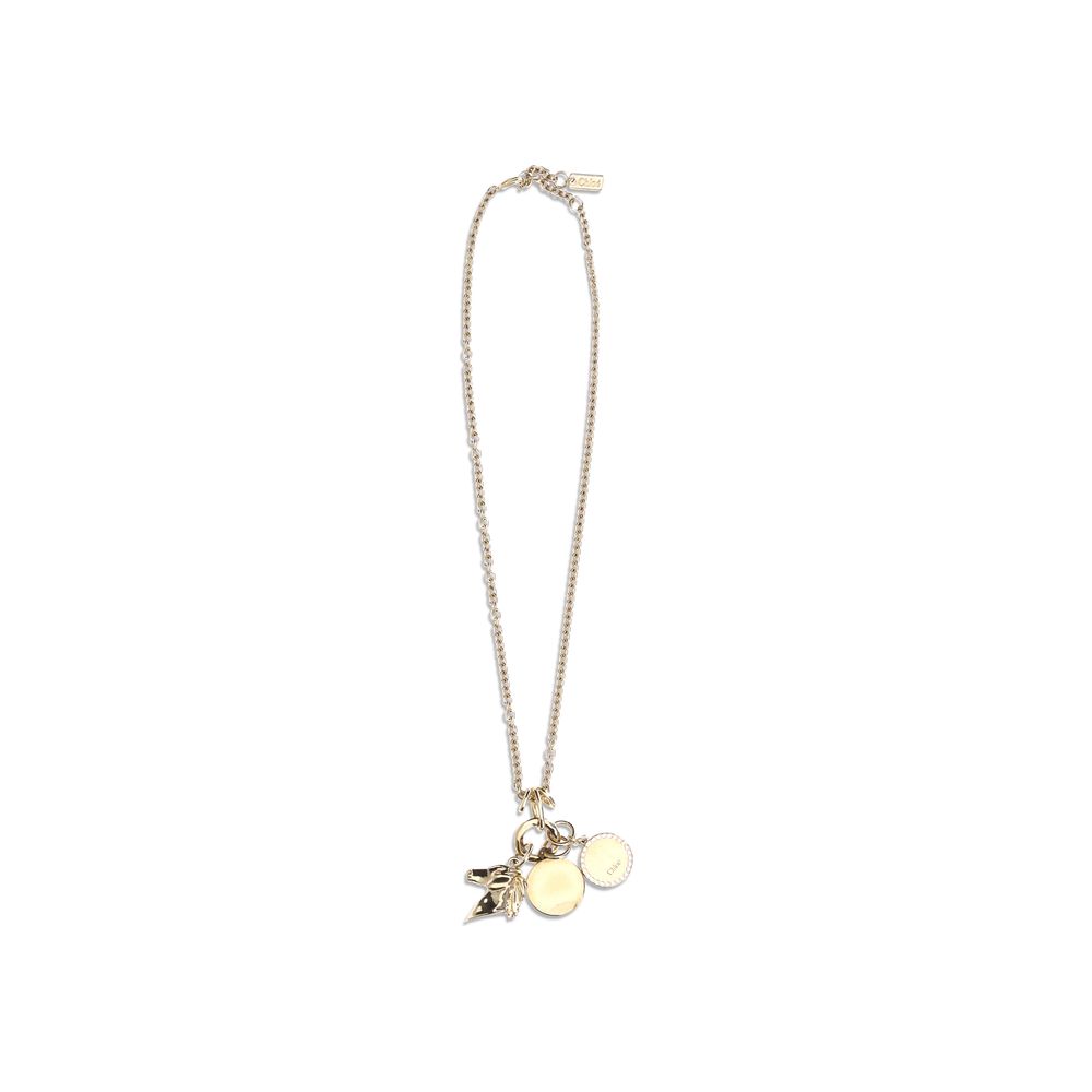 Gold Brass Necklace Chloé