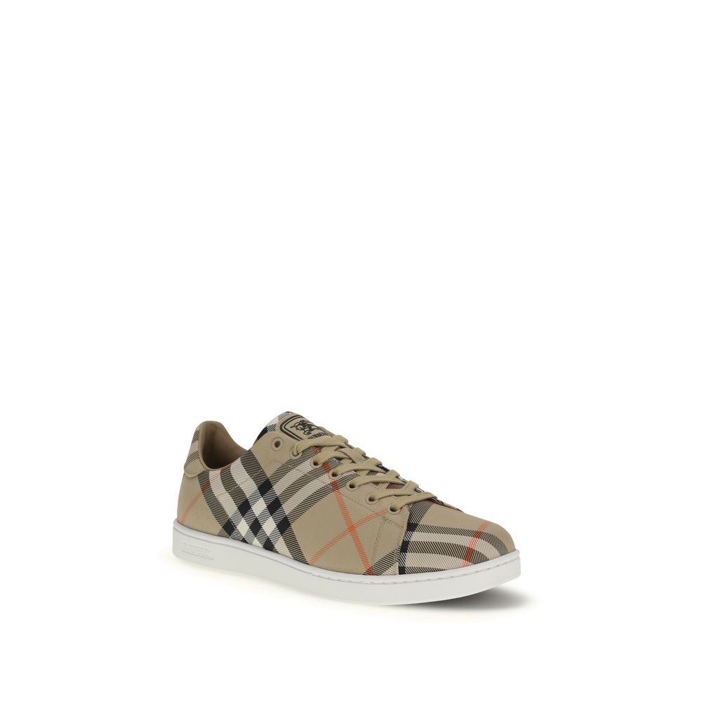 Multicolor Nylon Low Top Sneakers Burberry