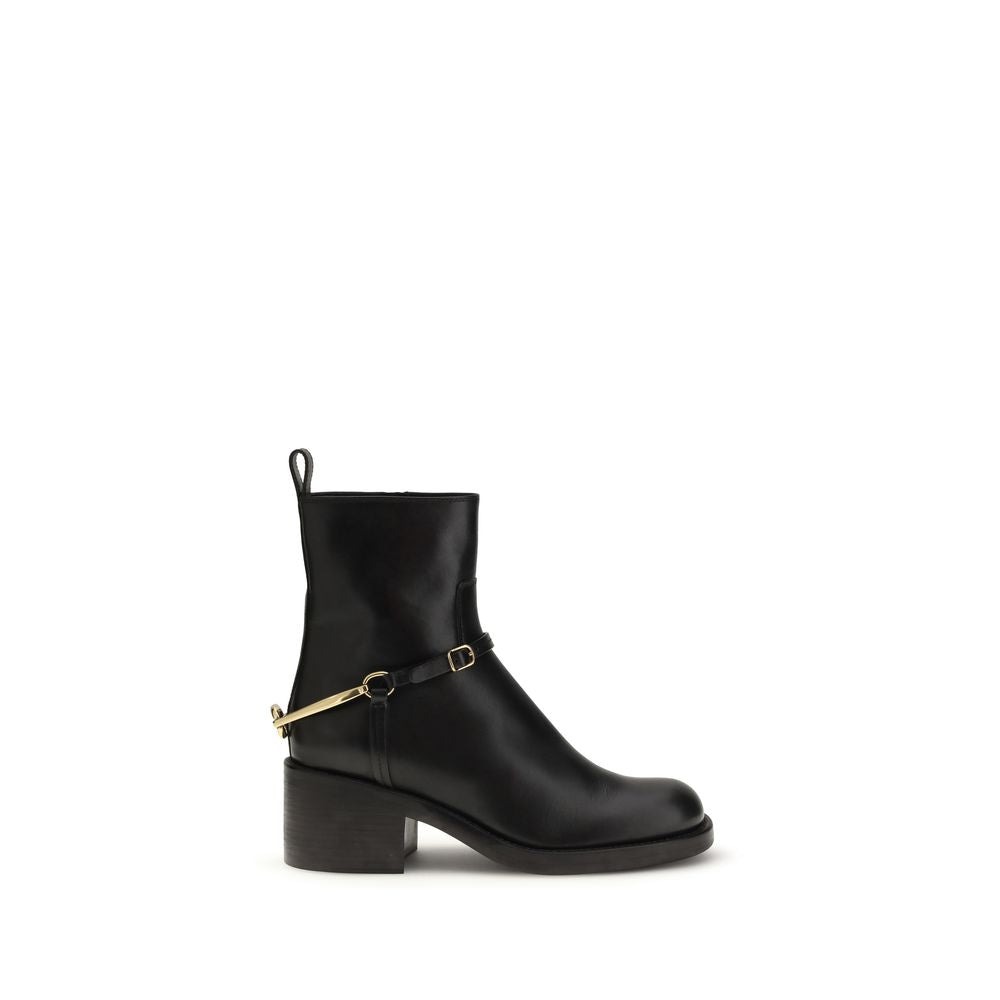 Black Lamb Ovis Aries Aries Ankle Boots Chloé