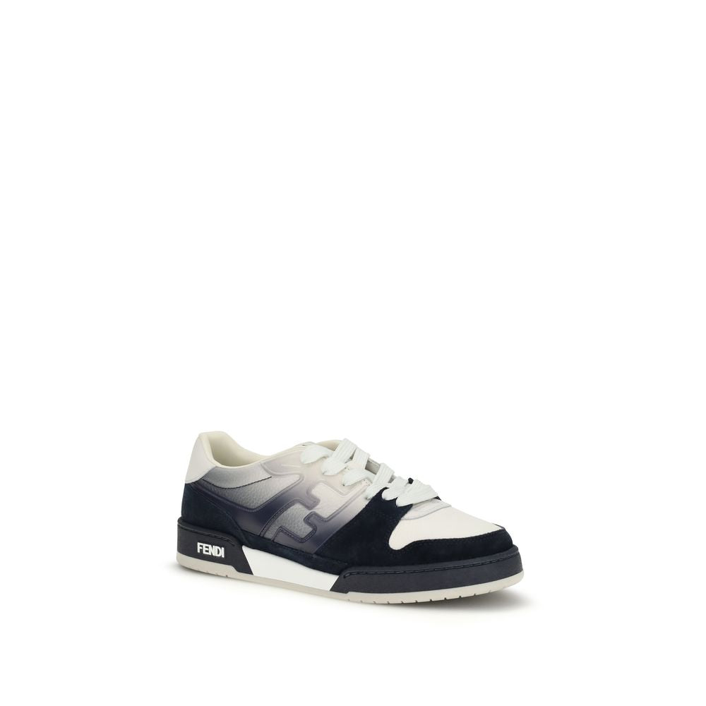 Multicolor Calf Leather Bos Taurus Low Top Sneakers Fendi
