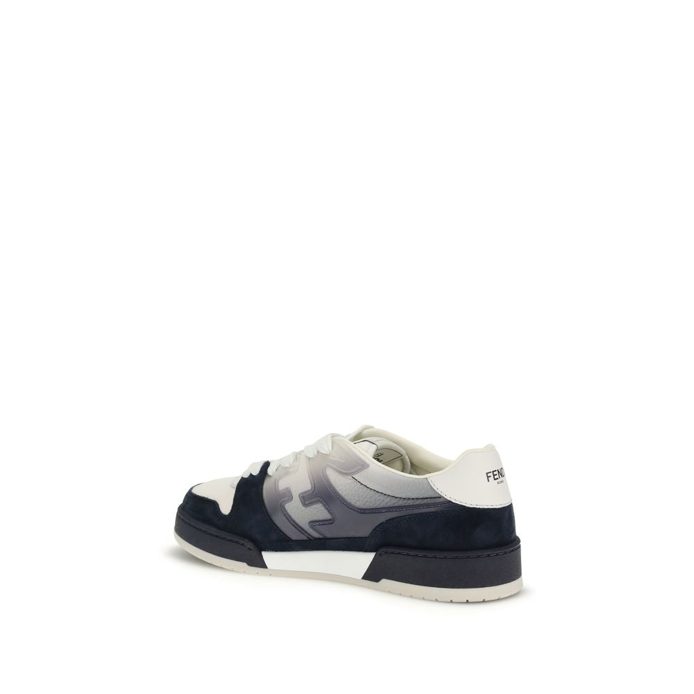 Multicolor Calf Leather Bos Taurus Low Top Sneakers Fendi