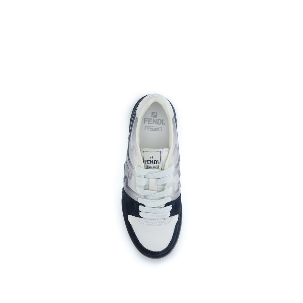 Multicolor Calf Leather Bos Taurus Low Top Sneakers Fendi