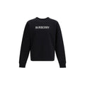 Black Cotton Sweatshirt Burberry
