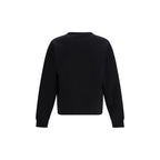 Black Cotton Sweatshirt Burberry