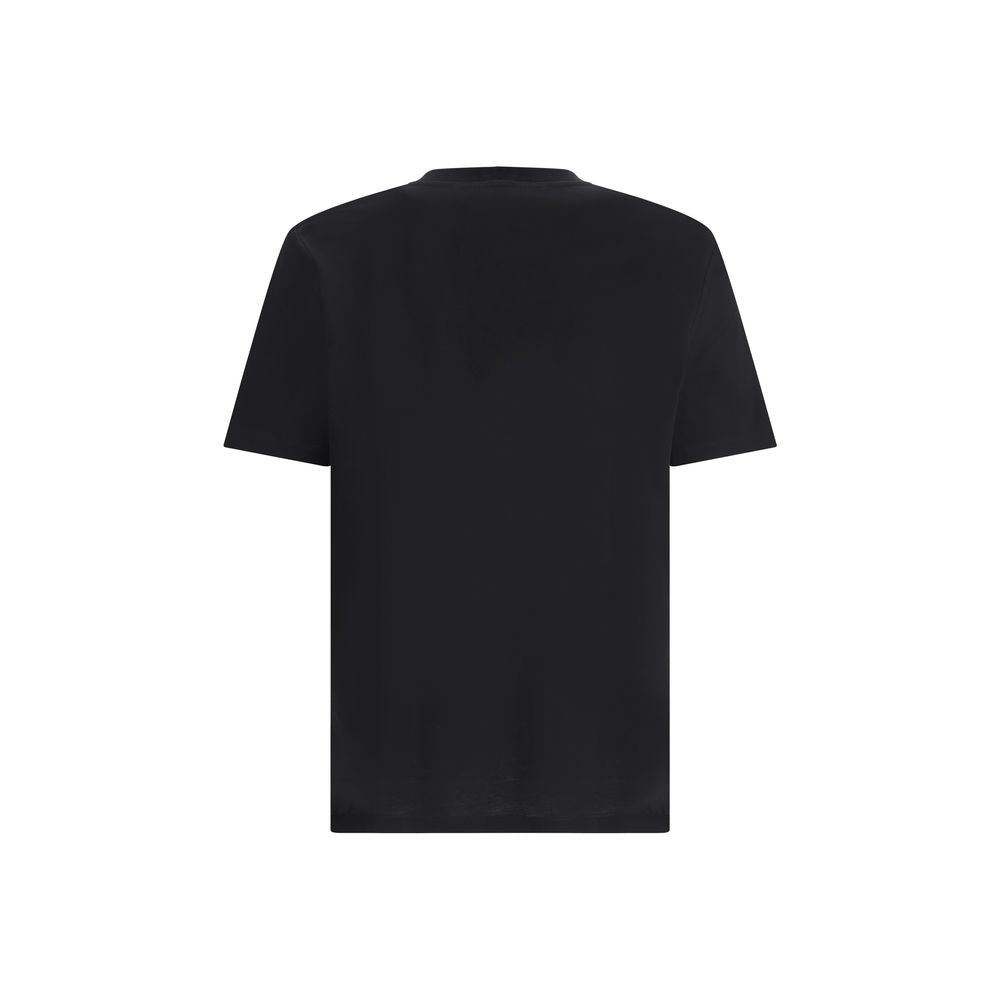Black Cotton T-Shirt Balmain