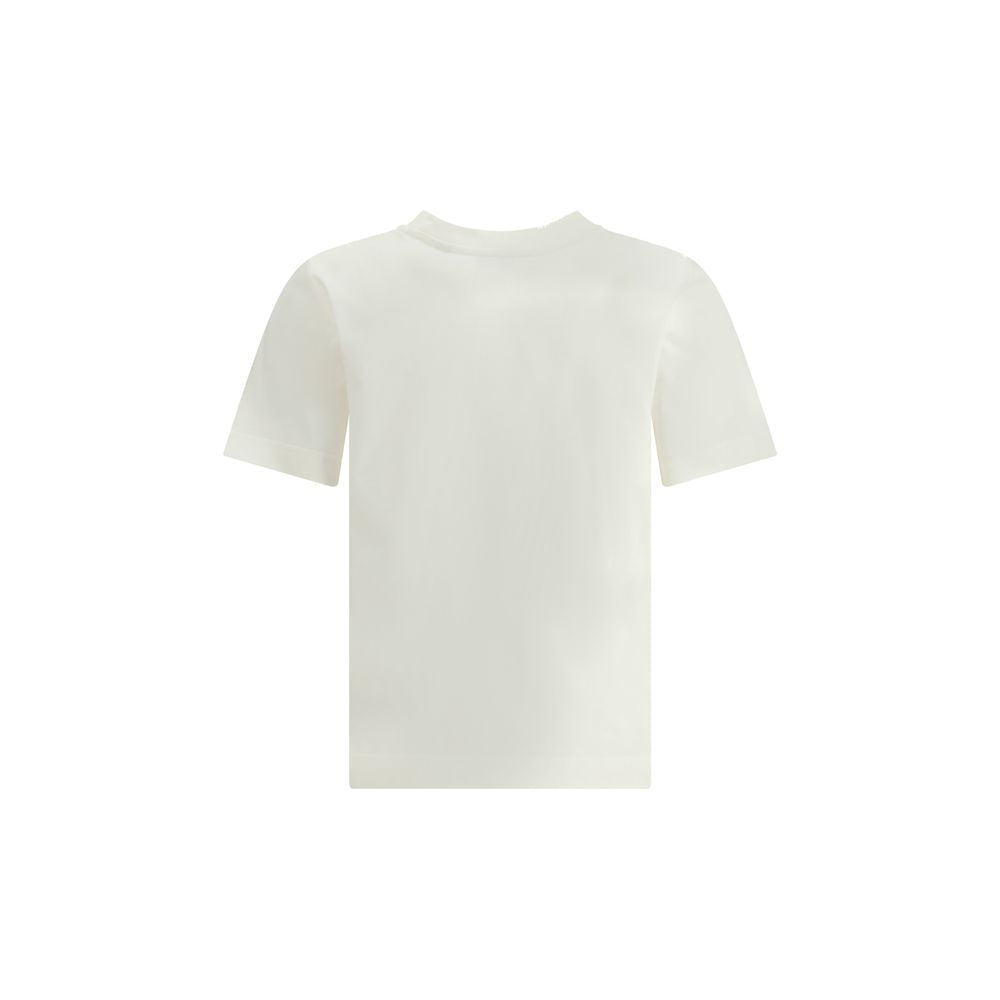White Cotton T-Shirt Burberry