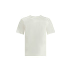 White Cotton T-Shirt Burberry