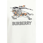 White Cotton T-Shirt Burberry