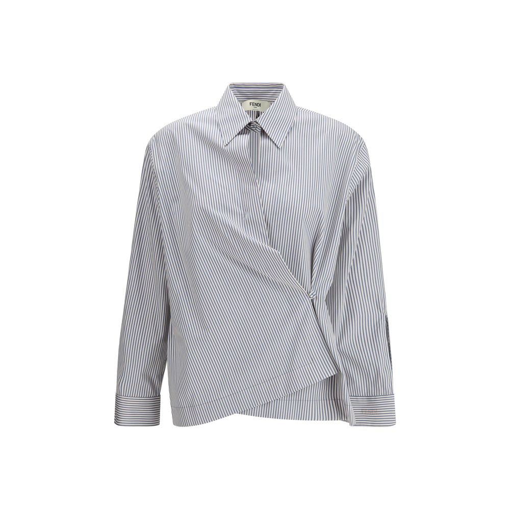 Multicolor Cotton Pattern Shirt Fendi
