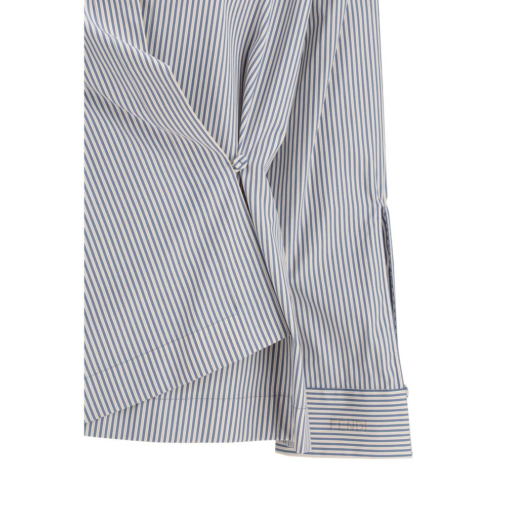 Multicolor Cotton Pattern Shirt Fendi