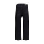 Black Cotton Jeans Denim Balmain