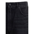 Black Cotton Jeans Denim Balmain