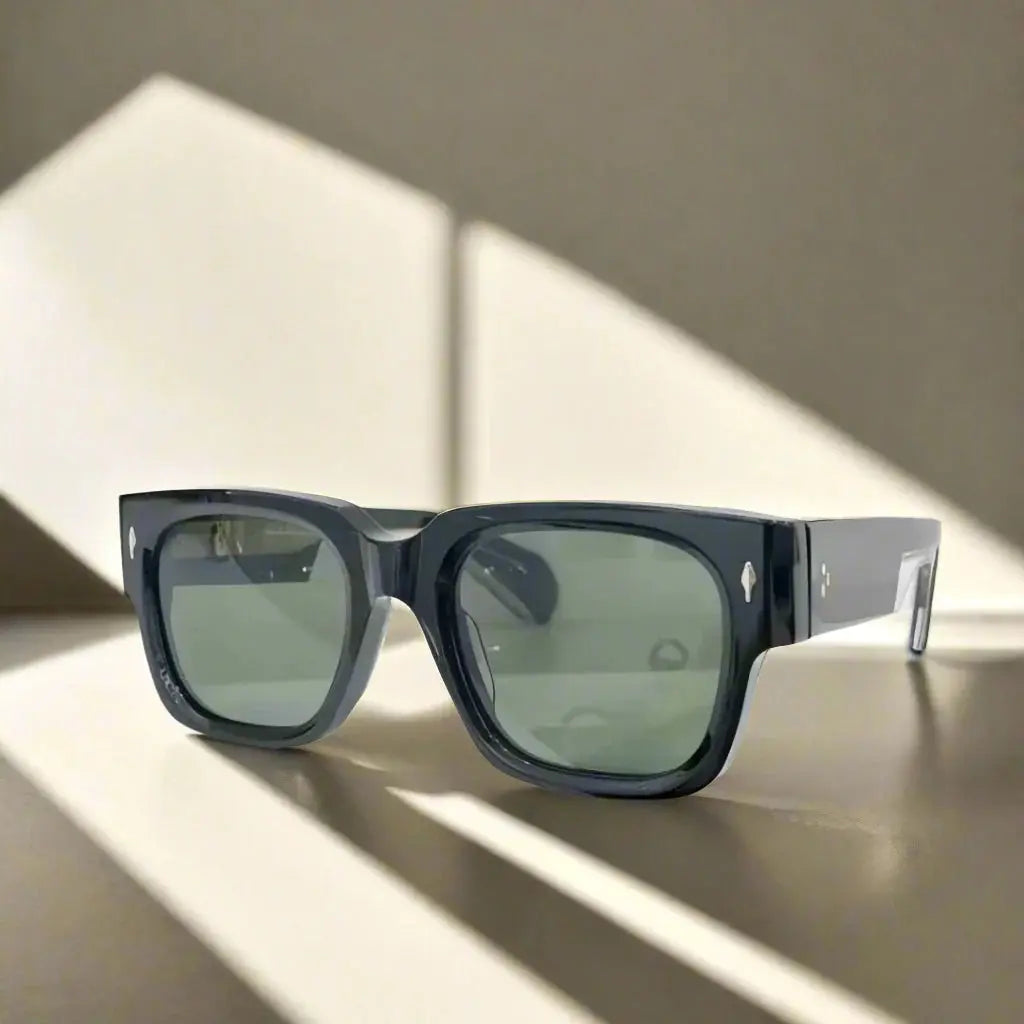 Jacques Marie Mage ENZO retro bold sunglasses new solid colorways ARI