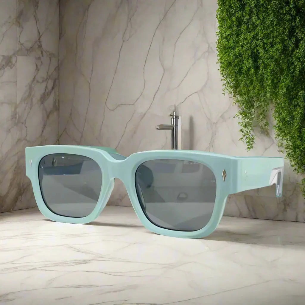 Jacques Marie Mage ENZO retro bold sunglasses new solid colorways ARI