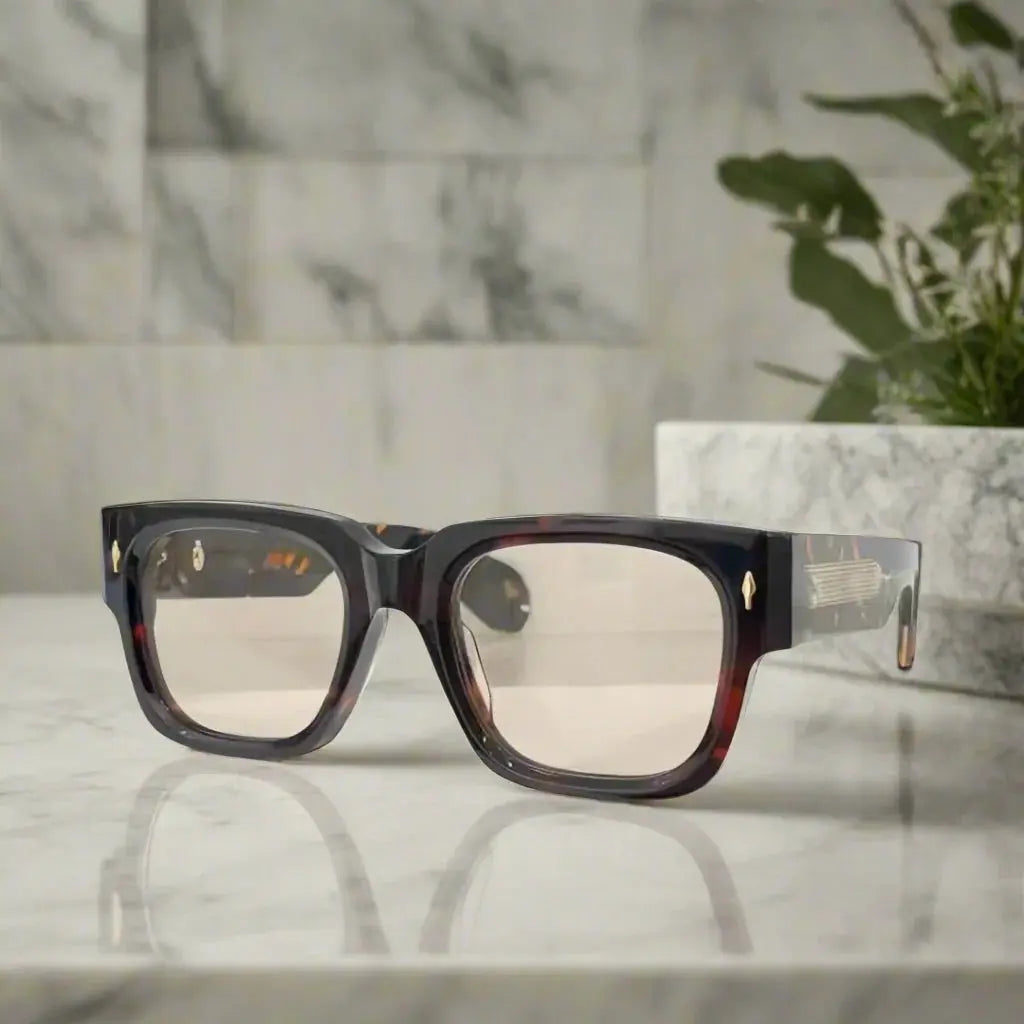 Jacques Marie Mage ENZO retro bold sunglasses new solid colorways ARI