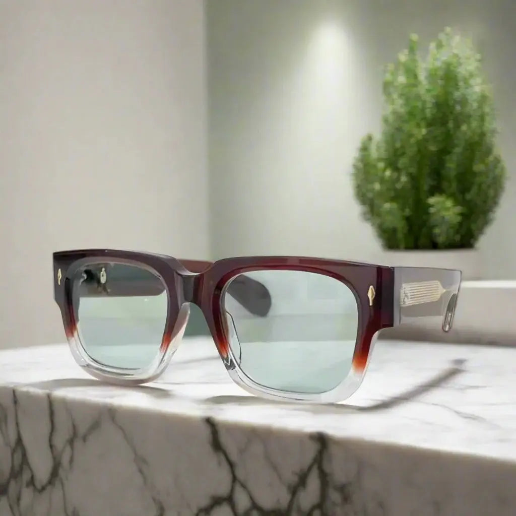 Jacques Marie Mage ENZO retro bold sunglasses new solid colorways ARI