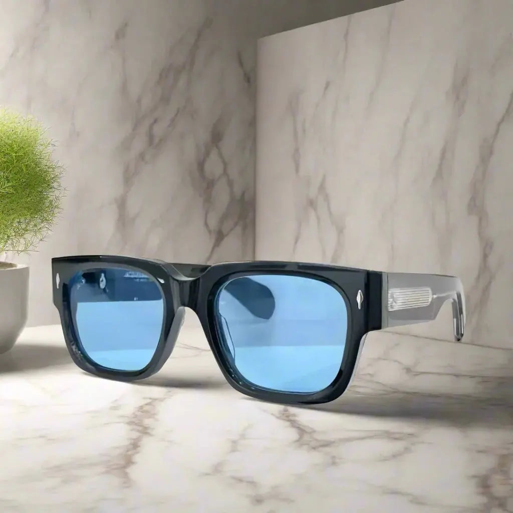 Jacques Marie Mage ENZO retro bold sunglasses new solid colorways ARI