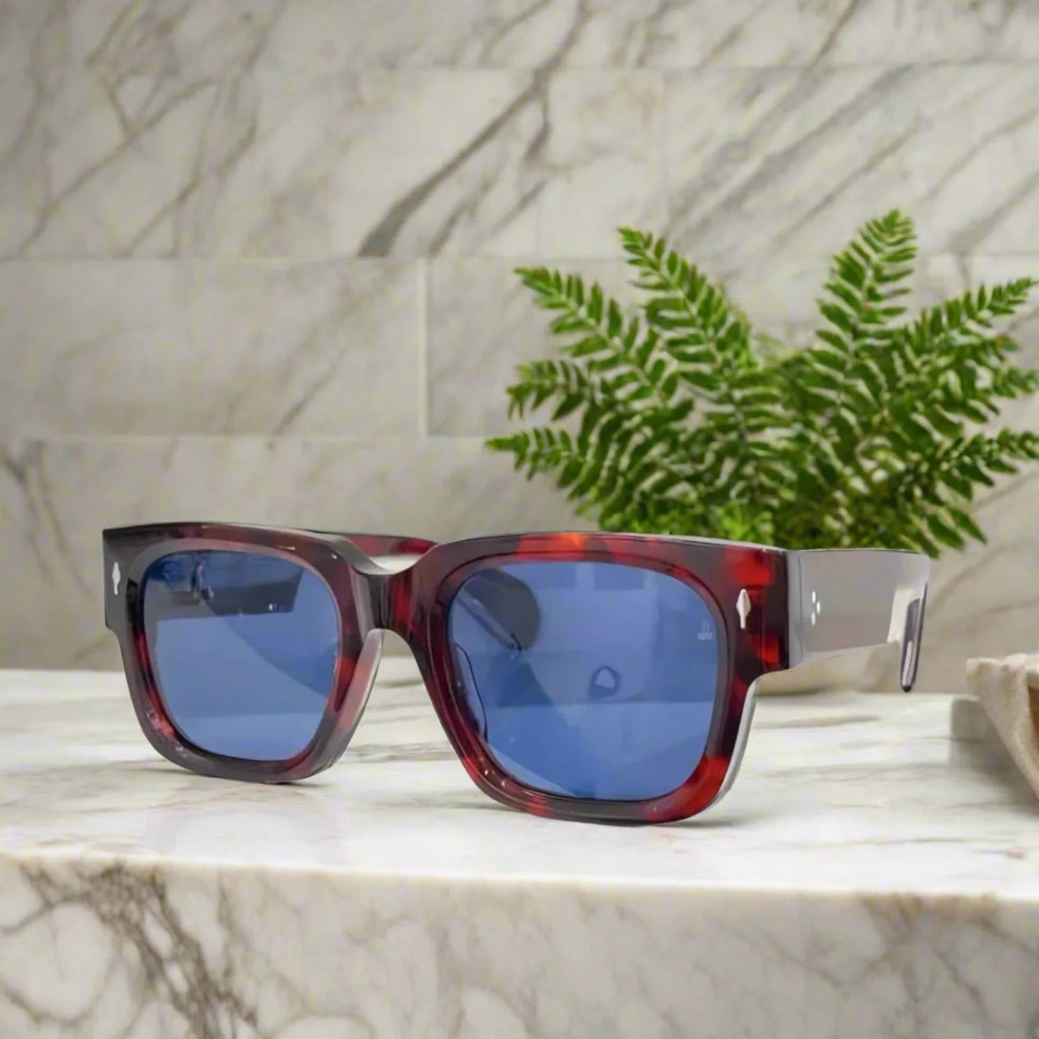 Jacques Marie Mage ENZO retro bold sunglasses new solid colorways ARI
