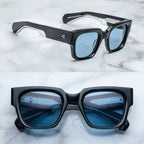 Jacques Marie Mage ENZO retro bold sunglasses new solid colorways ARI