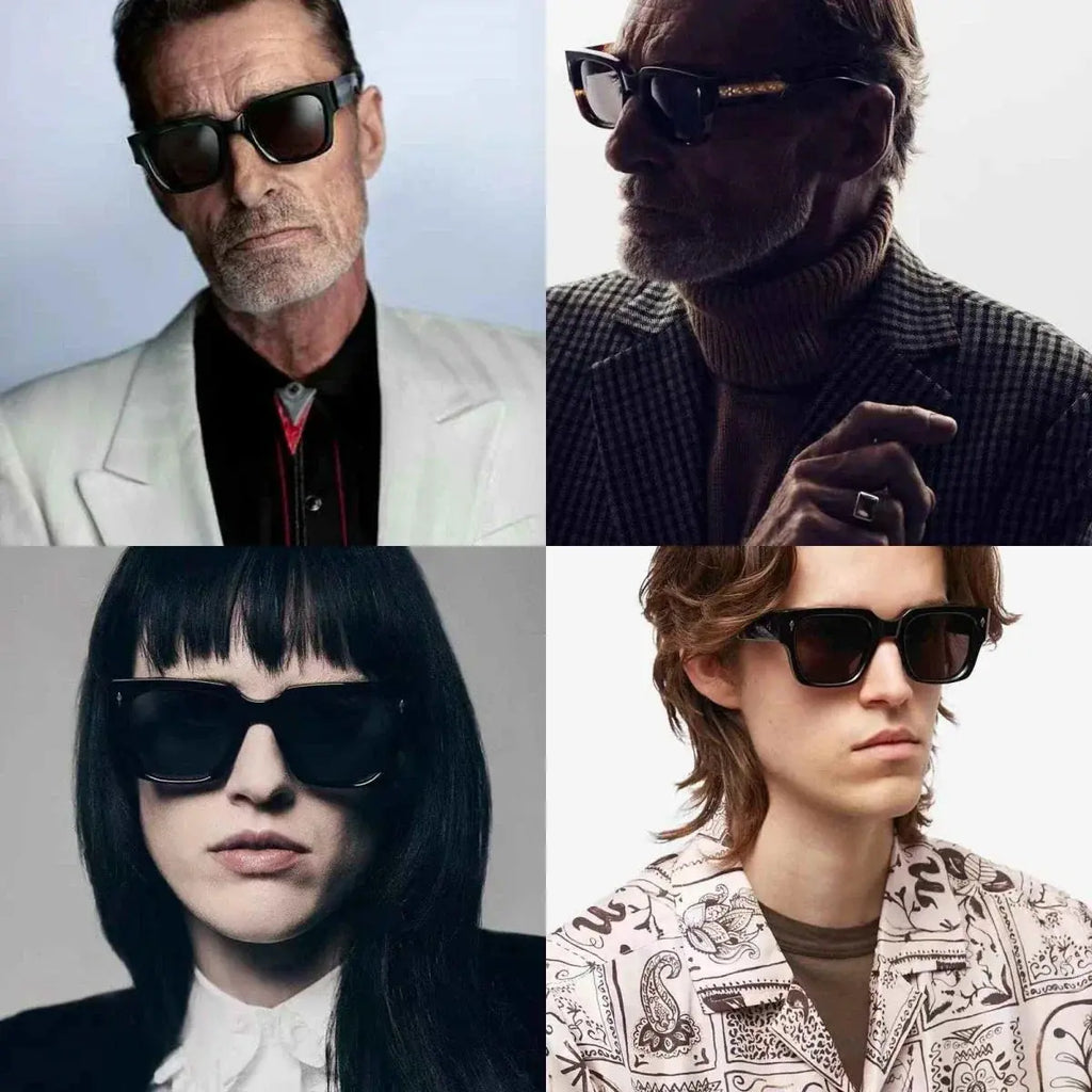 Jacques Marie Mage ENZO retro bold sunglasses new solid colorways ARI